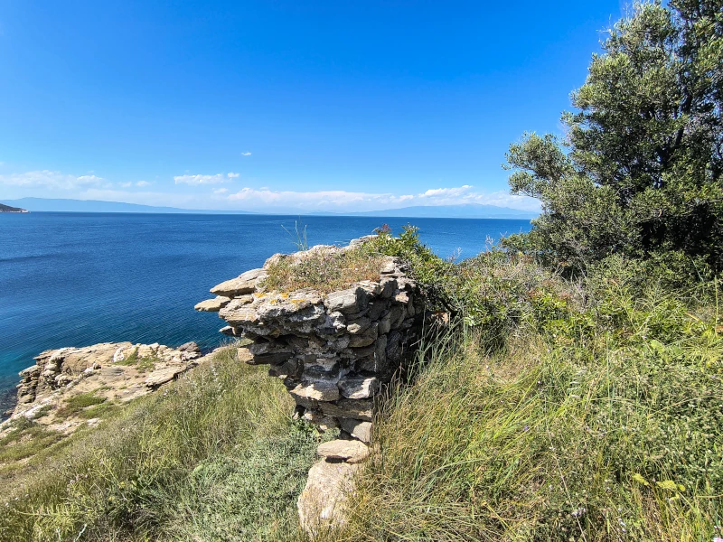 Ruhige Natur auf der Insel Kafkana
