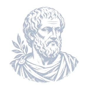Aristoteles Stempelgrafik